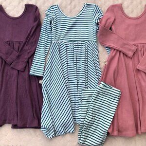 Lot of Childhoods Clothing Swing Dresses and Leggings